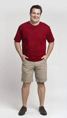 Girocollo Mezza Manica in Filo di Scozia Nino Marini Taglie Forti XINIB82100