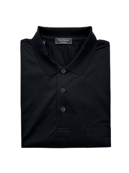 Polo Mezza Manica Nino Marini in Filo di Scozia XANIN82300