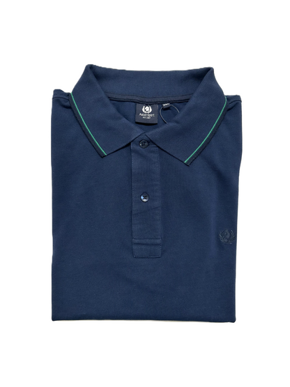 Polo Manica Lunga Taglie Forti in Piquet Ascot 88-507