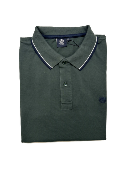 Polo Manica Lunga Taglie Forti in Piquet Ascot 88-507