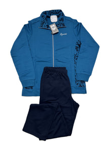 Tuta Donna Campagnolo 8E76430 Giacca Acquamarina Pantalone Blu