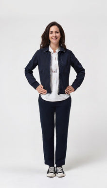 Tuta Donna Campagnolo 8E76434 Giacca Blu Pantalone Blu