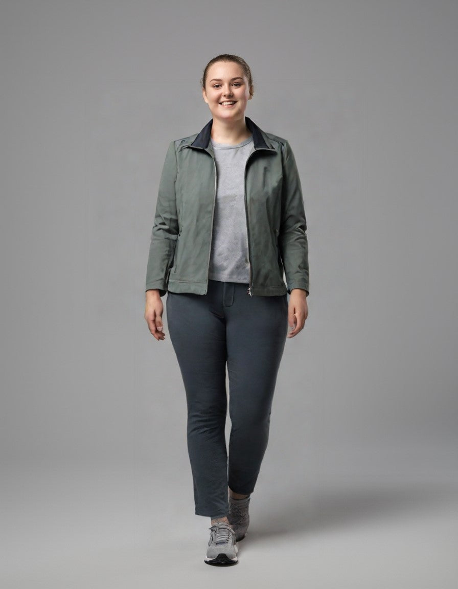 Tuta Donna Campagnolo 8E76573 Giacca Salvia Pantalone Petrolio