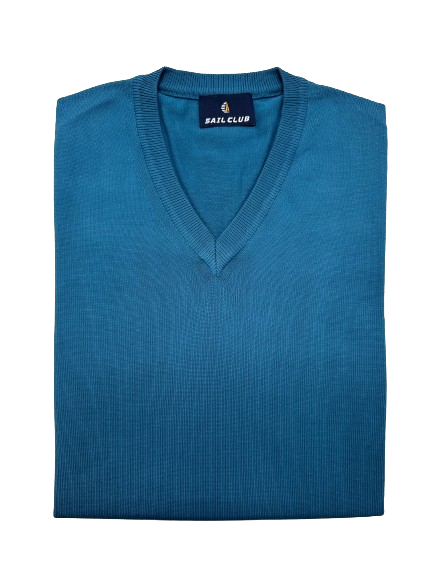 Pull V Manica Lunga 9001 Vele dei Mari