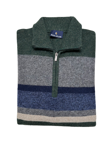 Maglia 901 Mezza Zip Sail Club by Vele dei Mari Taglie Forti - Blocco94
