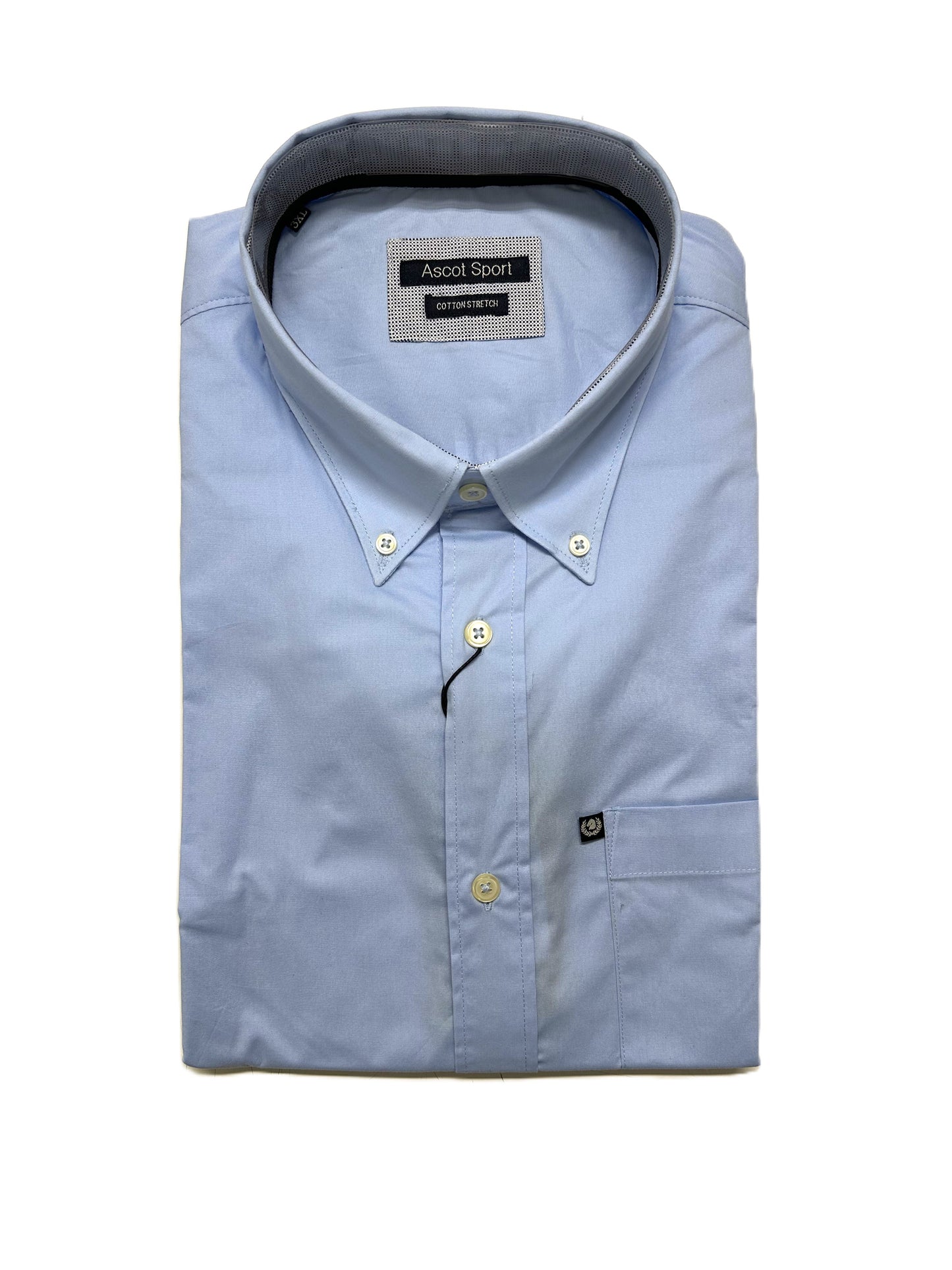 Camicia Manica Lunga Ascot Taglie Forti 92-509S Col 02
