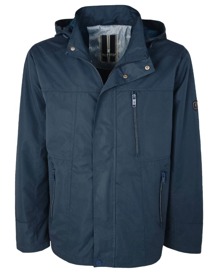 Felpa Be Board, leggera non garzata, taglie forti, chiusura full zip Felpa Be Board, leggera non garzata, taglie forti, chiusura full zip