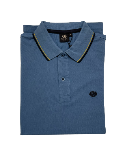 Polo Mezza Manica Taglie Forti in Piquet Ascot 88-557