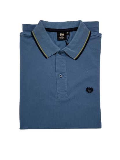 Polo Mezza Manica Taglie Forti in Piquet Ascot 88-557