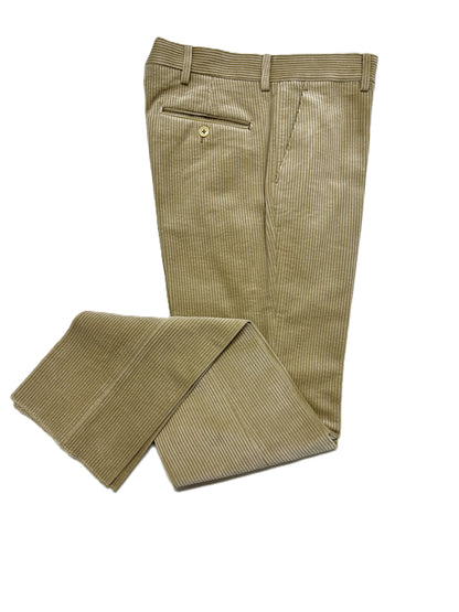 Pantalone Flexus Velluto Classico con Pence Drop 4 Duca Visconti di Modrone