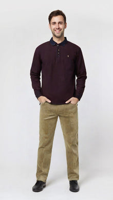 Pantalone Velluto Classico Senza Pence Drop 6 Duca Visconti di Modrone Blocco94