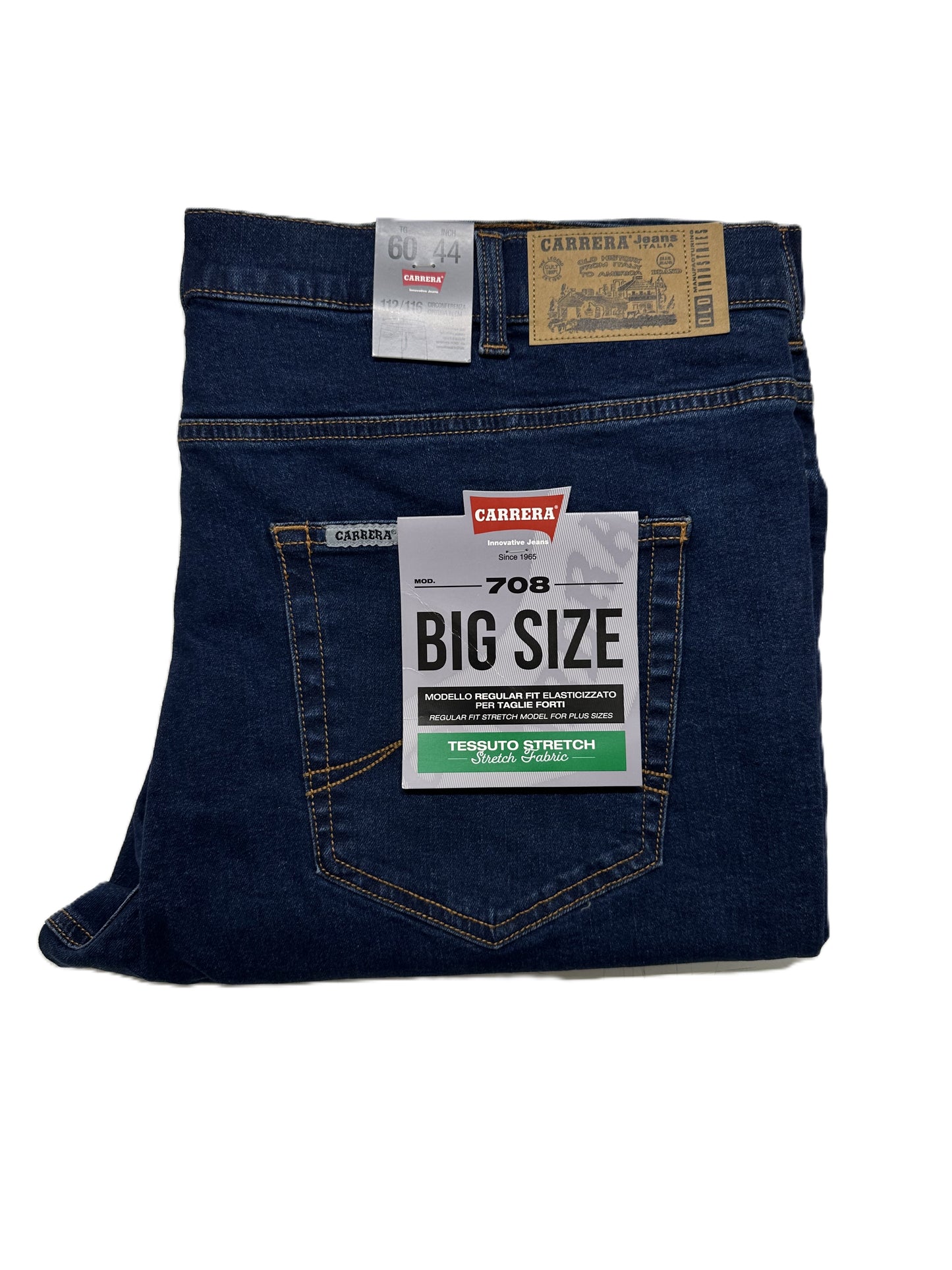 Jeans Elasticizzato Taglie Forti B708/999A Col 700 Carrera