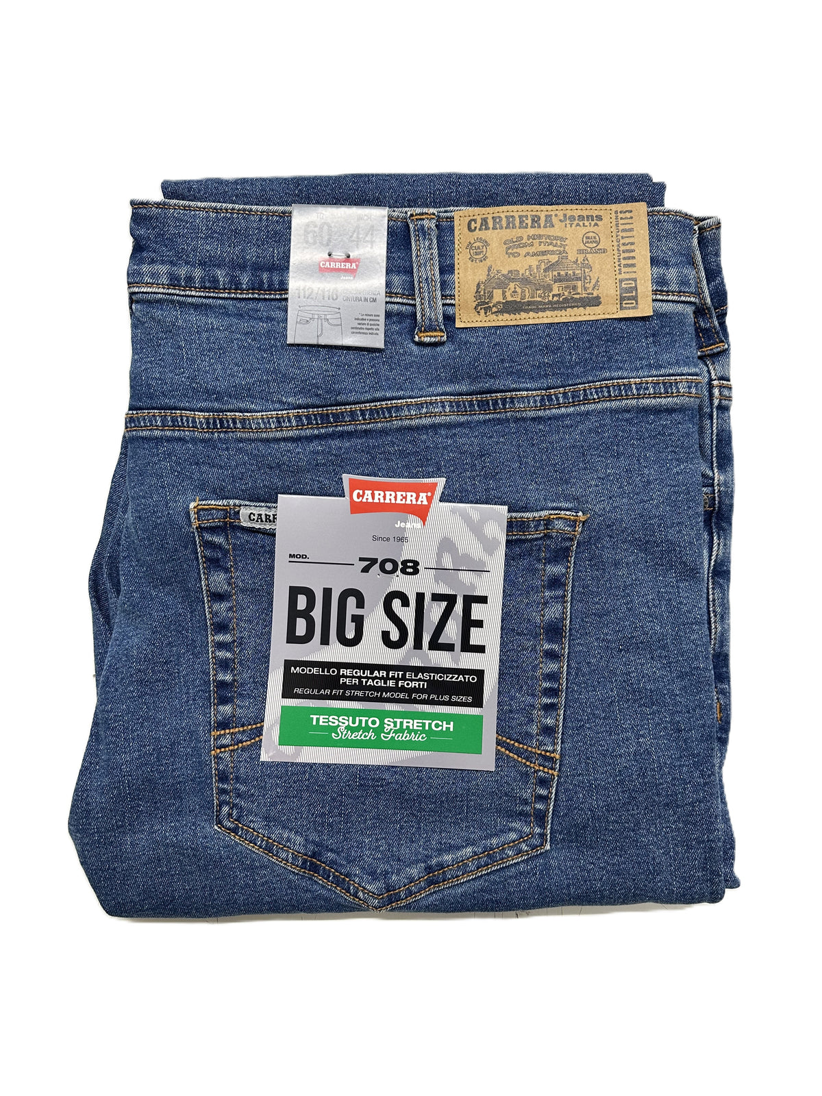 Herren Jeans Stretch Große Größen B708/999A Carrera