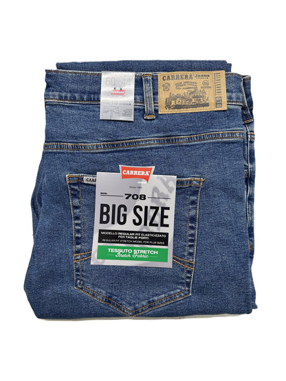 Herren Jeans Stretch Große Größen B708/999A Carrera