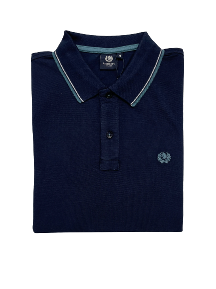Polo Mezza Manica Taglie Forti in Piquet Ascot 88-557