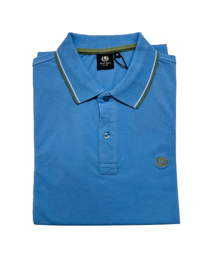 Polo Mezza Manica Taglie Forti in Piquet Ascot 88-557