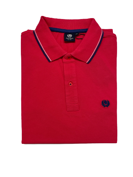 Polo Mezza Manica Taglie Forti in Piquet Ascot 88-557