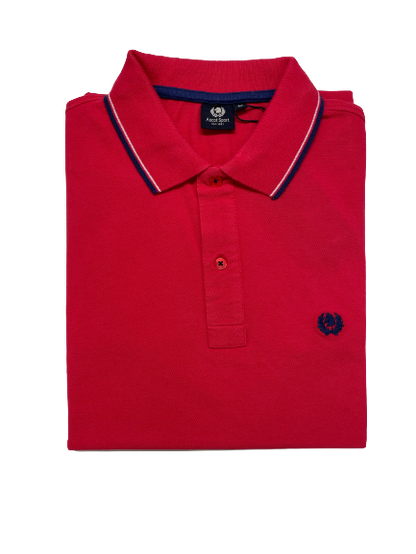 Polo Mezza Manica Taglie Forti in Piquet Ascot 88-557