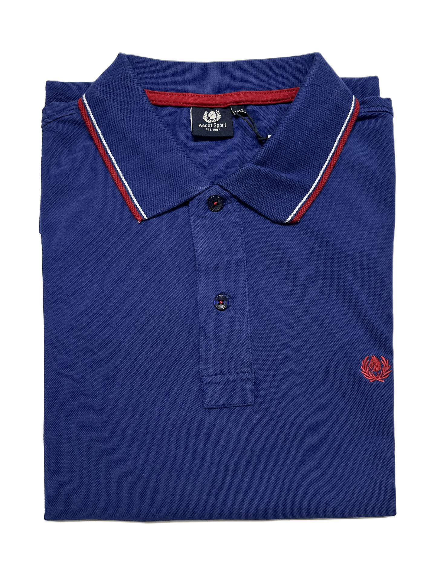 Polo Mezza Manica Taglie Forti in Piquet Ascot 88-557