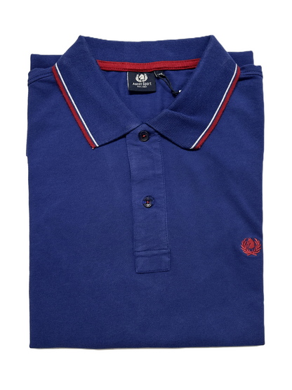 Polo Mezza Manica Taglie Forti in Piquet Ascot 88-557