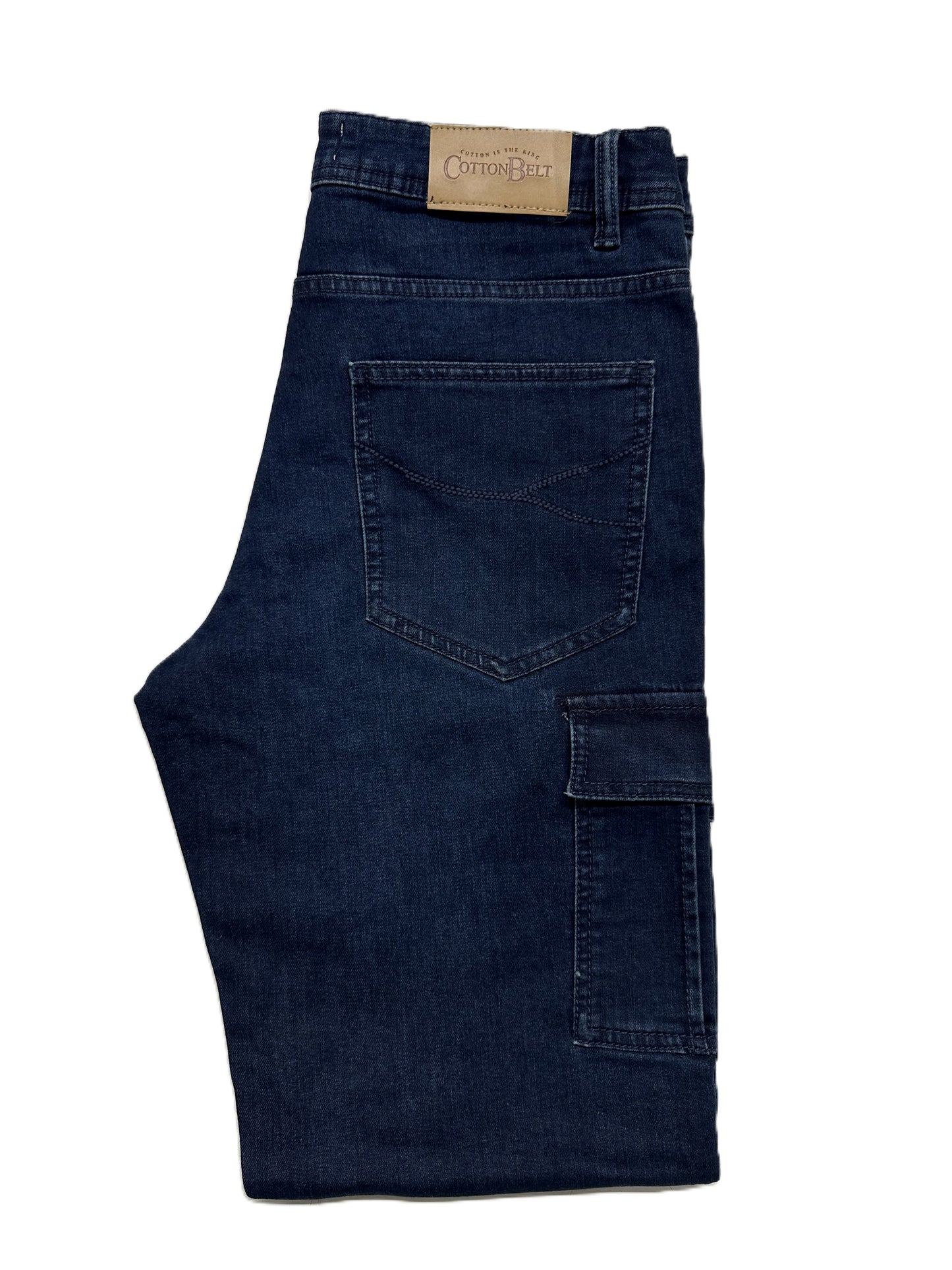 Jeans Cargo con Tascone Cotton Belt