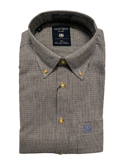 Camicia in Flanella Manica Lunga 15884-212 Ascot Colore 02