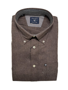 Camicia Manica Lunga Ascot Taglie Forti in Flanella 86-509 Col10