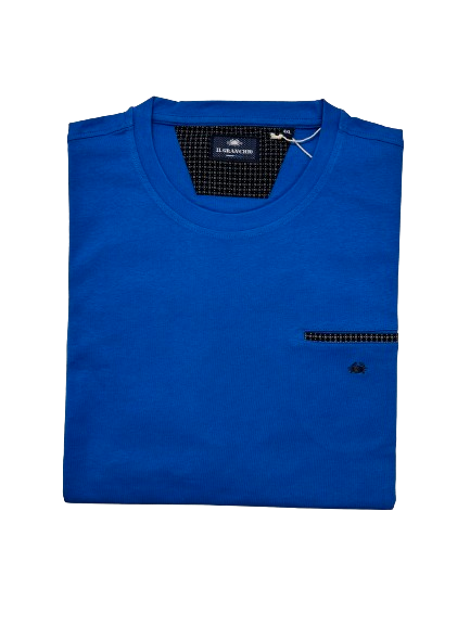 Maglia Mezza Manica GR02C con Taschino Il Granchio Taglie Forti