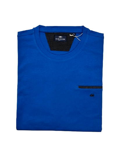Maglia Mezza Manica GR02C con Taschino Il Granchio Taglie Forti