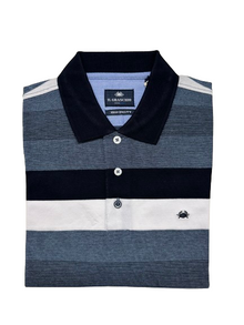 Polo Halbarm 42LGR72C Il Granchio Übergrößen