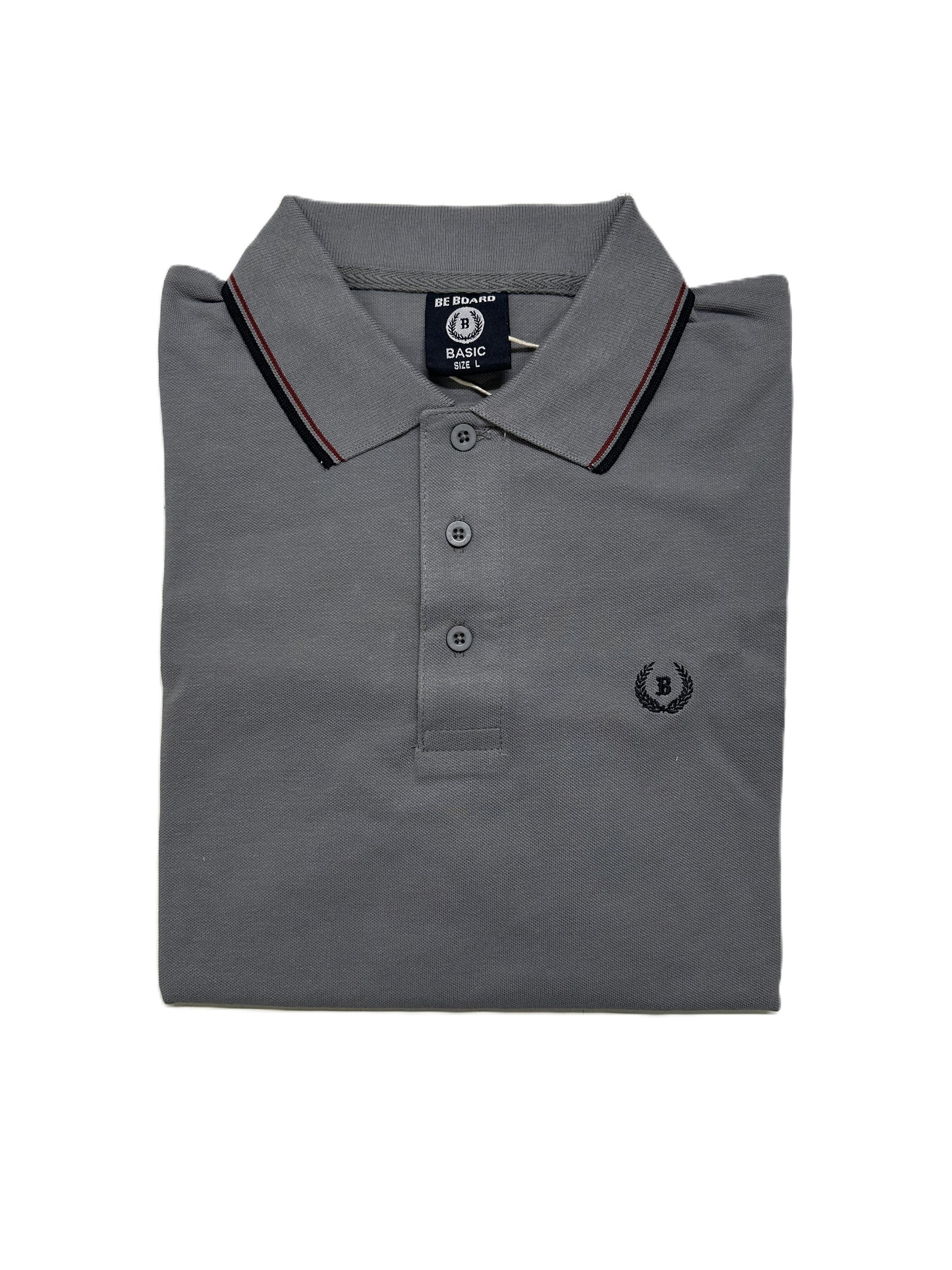 Polo Manica Lunga 9004C Be Board Taglie Forti
