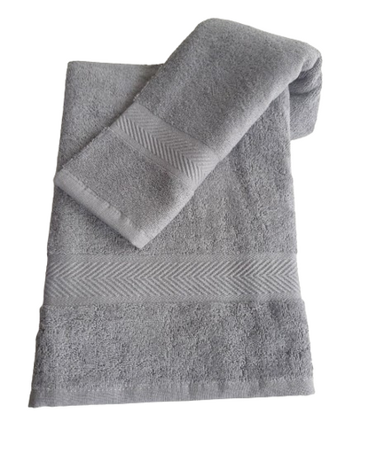 Set di 3 Coppie di Asciugamani Viso + Ospite in Morbida Spugna Colori a Scelta
