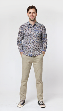 Pantalone in Misto Lino Kent Sea Barrier