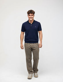 Polo Mezza Manica Marino U.S. Golf Club