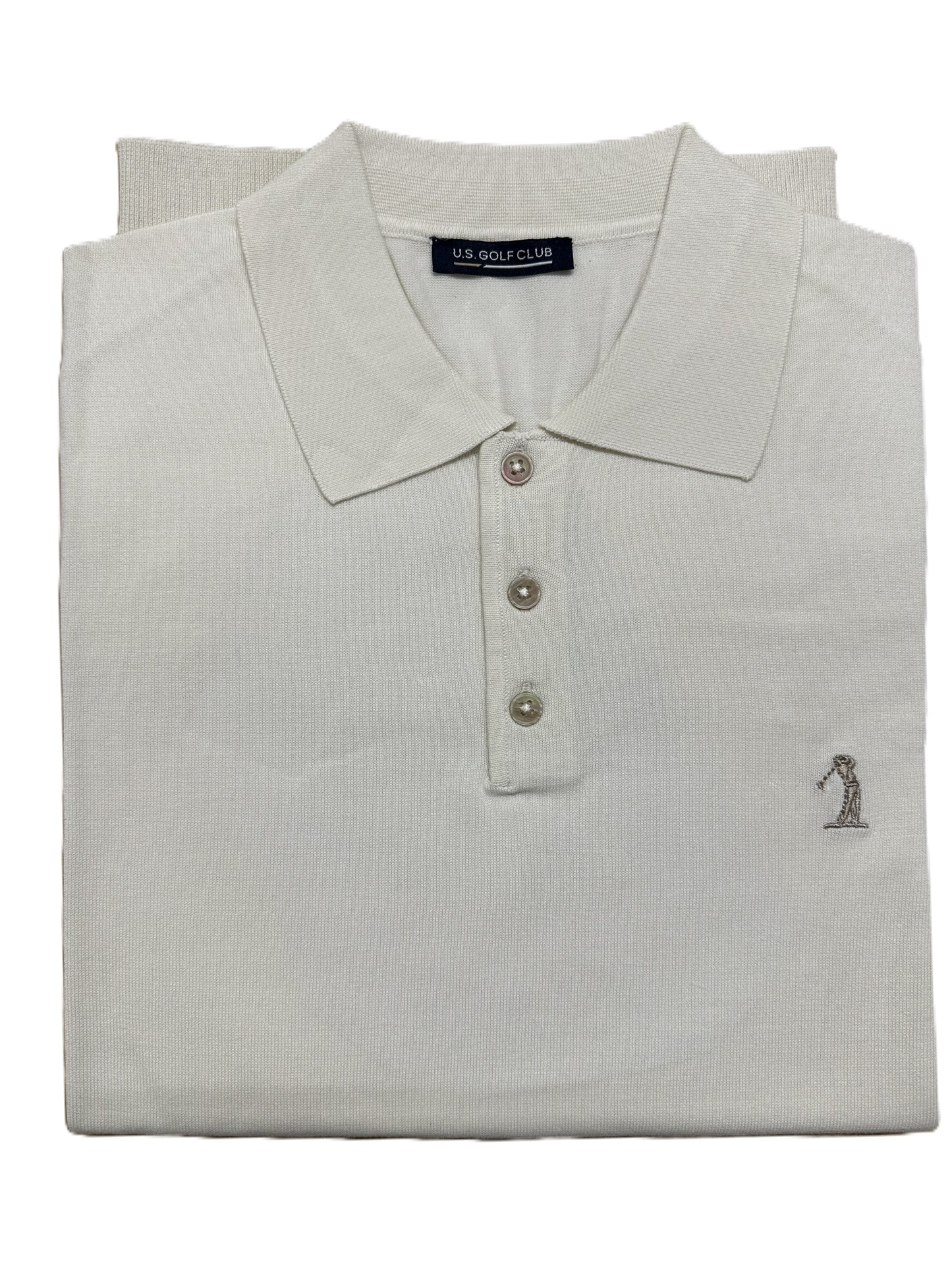 Polo Mezza Manica Marino U.S. Golf Club