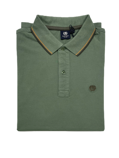 Polo Mezza Manica Taglie Forti in Piquet Ascot 88-557
