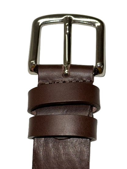 Cintura Uomo In Vera Pelle BASILEA, Colore MARRONE, Con Bandiere Nazioni Santini Made In Italy Cintura Uomo In Vera Pelle BASILEA, Colore MARRONE, Con Bandiere Nazioni Santini Made In Italy