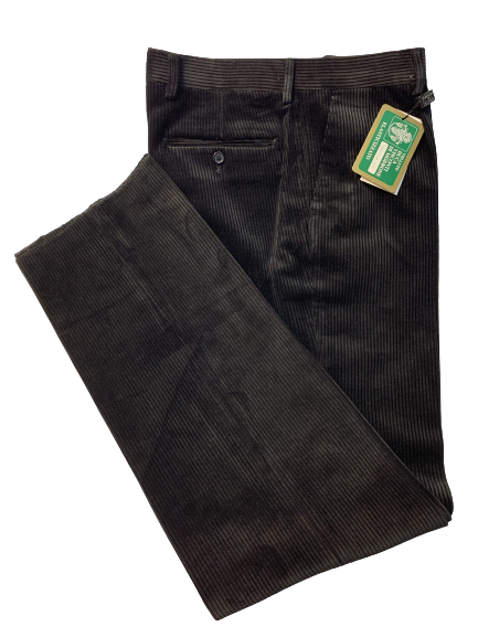 Pantalone Velluto Classico Senza Pence Drop 4 Duca Visconti di Modrone Blocco94 - Blocco94