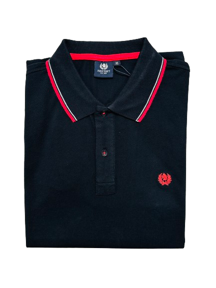 Polo Mezza Manica Taglie Forti in Piquet Ascot 88-557