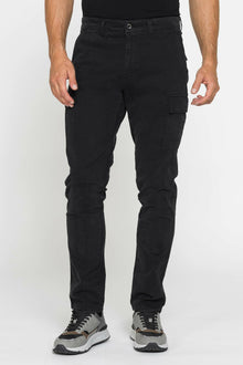 Cargo Gabardina Pesante 619S Carrera Nero
