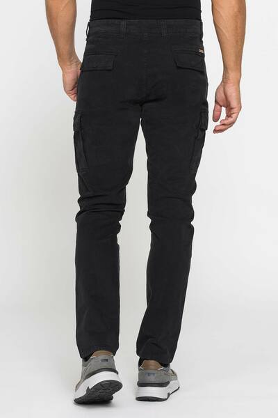 Cargo Gabardina Pesante 619S Carrera Nero