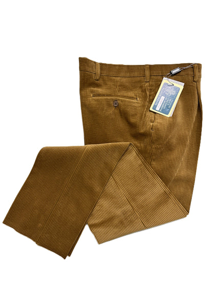 Pantalone Flexus Velluto Classico con Pence Drop 4 Duca Visconti di Modrone