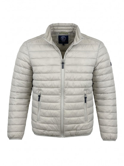 Herren Steppjacke 100 g Andrea Sea Barrier Große Größen Creme