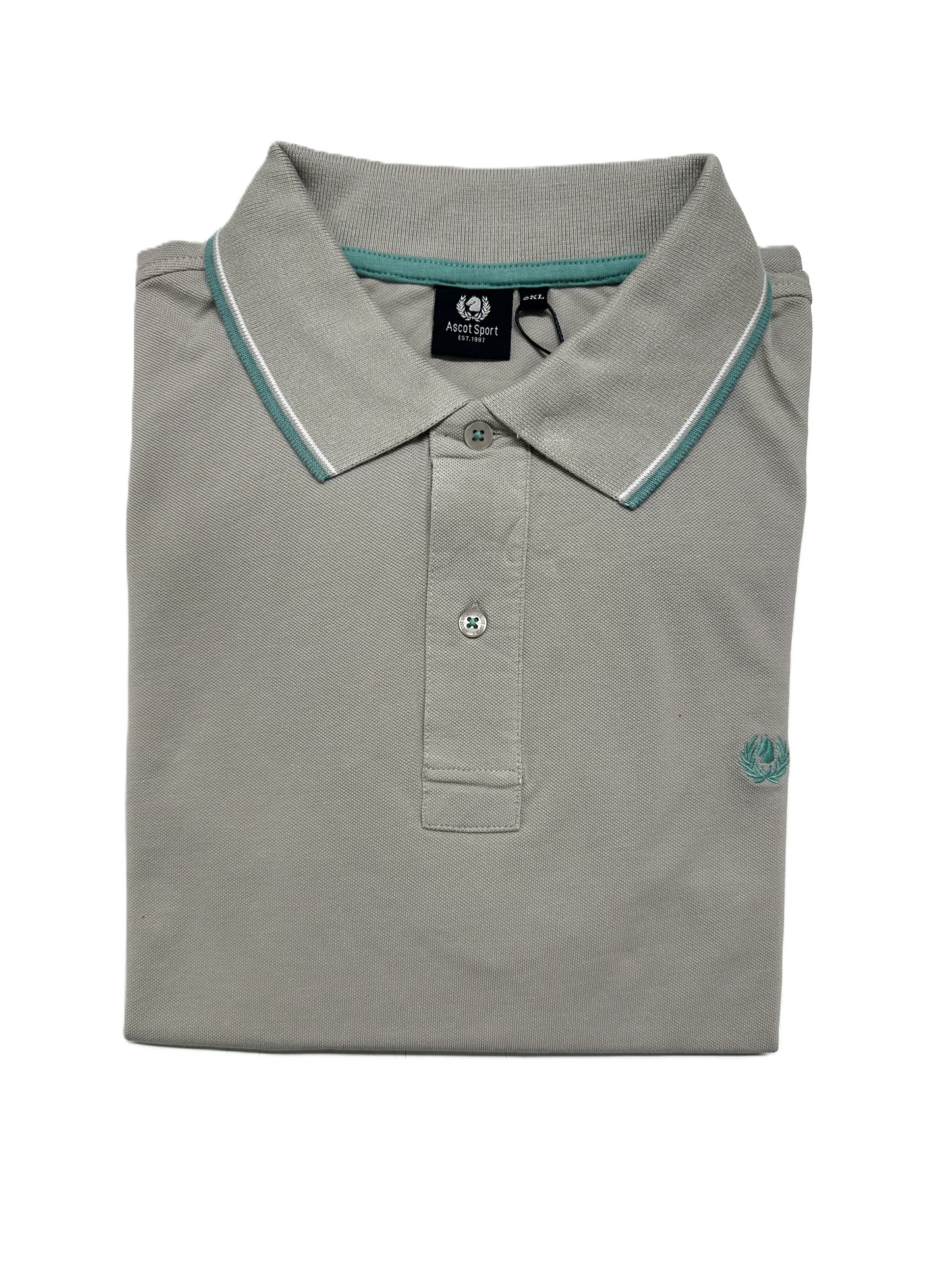 Polo Mezza Manica Taglie Forti in Piquet Ascot 88-557