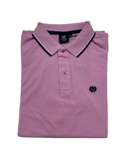 Polo Mezza Manica Taglie Forti in Piquet Ascot 88-557