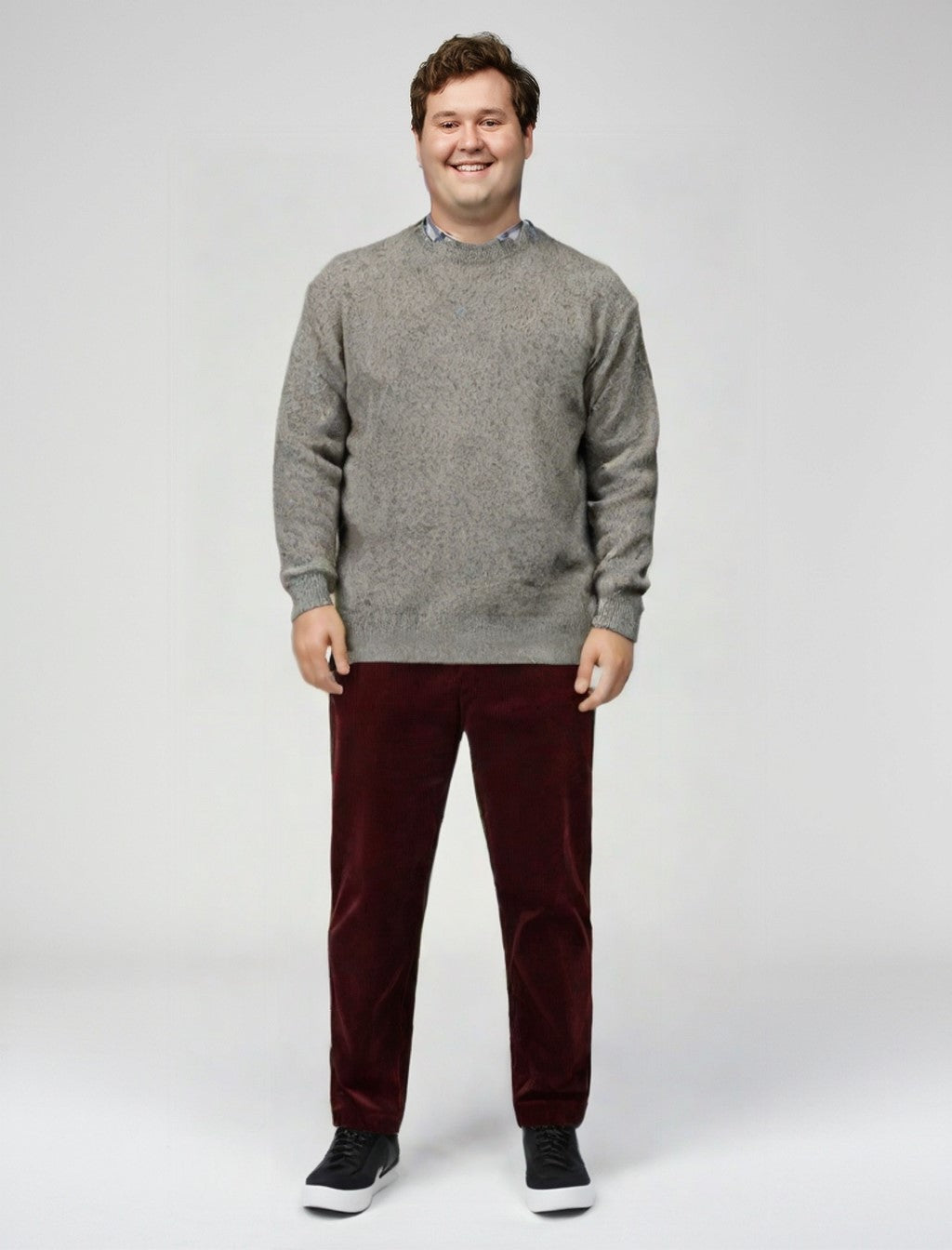 Pantalone Flexus Velluto Classico con Pence Drop 4 Duca Visconti di Modrone