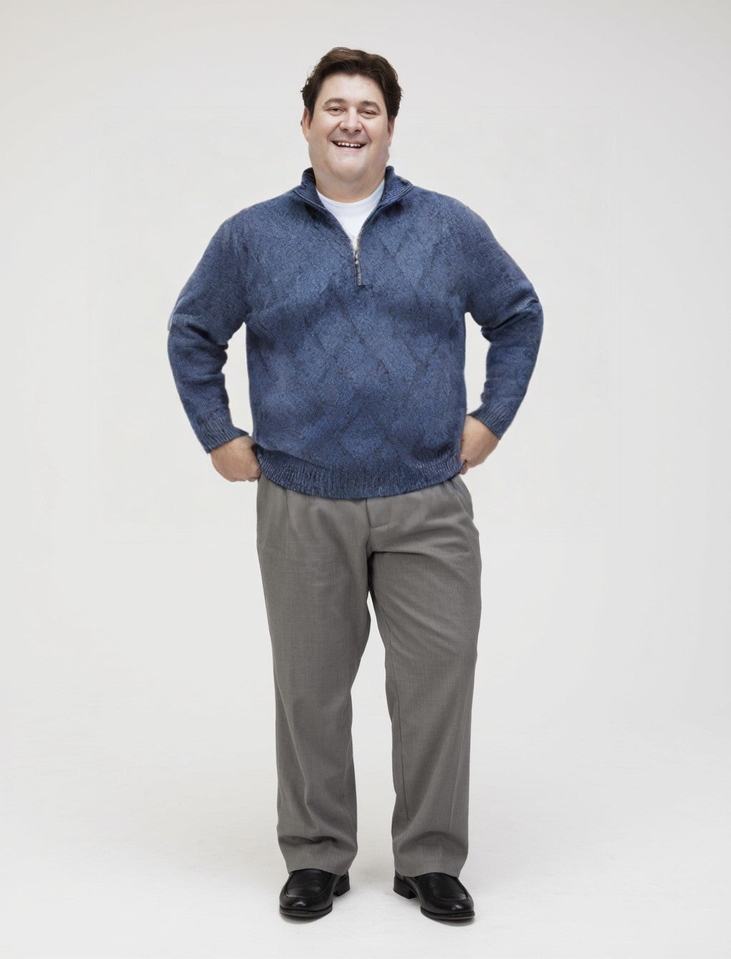 Maglia SC24/151 Mezza Zip Sail Club Taglie Forti