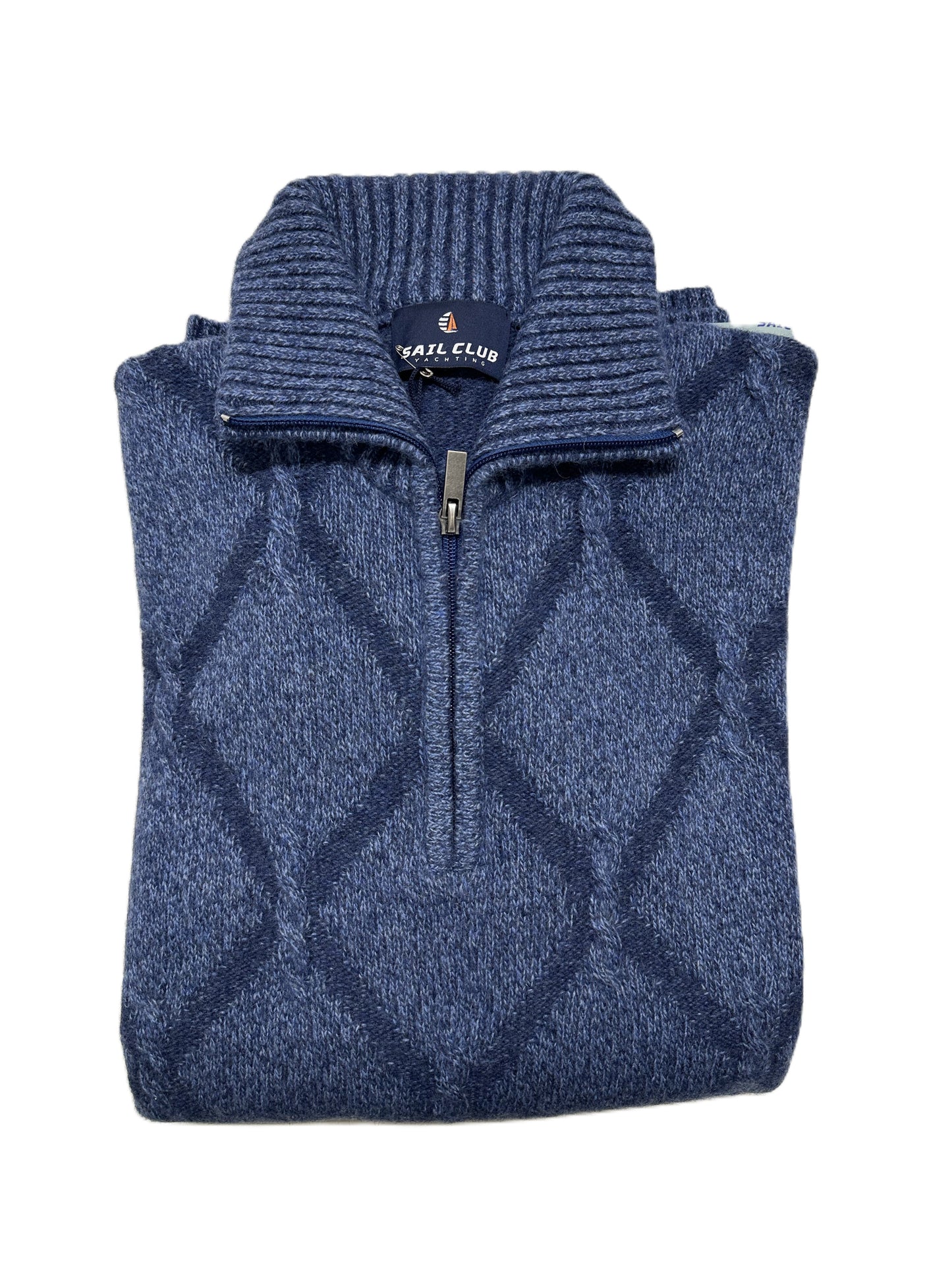 Maglia SC24/151 Mezza Zip Sail Club Taglie Forti