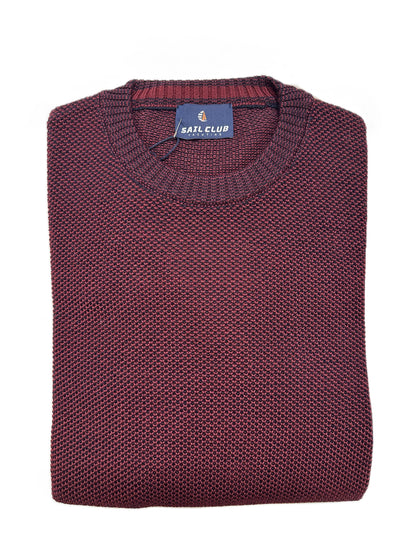 Maglia SC2625 Girocollo Taglie Forti Sail Club