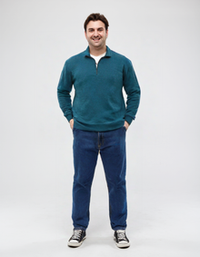 Maglia Mezza Zip Manica Lunga SC6260 Vele dei Mari Taglie Forti
